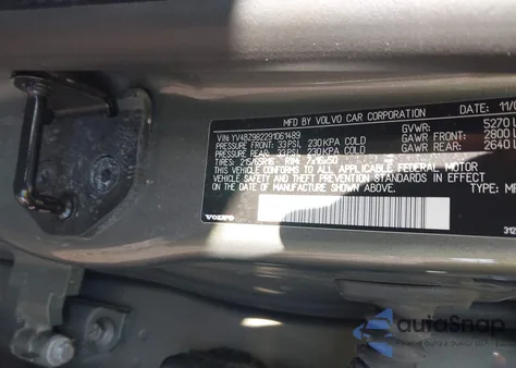 2009 Volvo Xc70 3.2 from USA, damaged, VIN YV4BZ982291061489